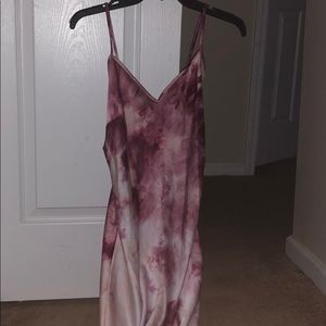 Fashion Nova Silk Slip Dress